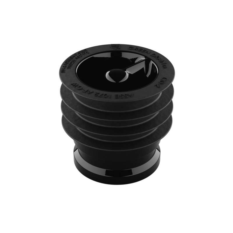 Geurafsluiter 50-58 mm zwart