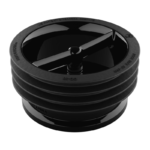 Geurafsluiter 89-100 mm zwart